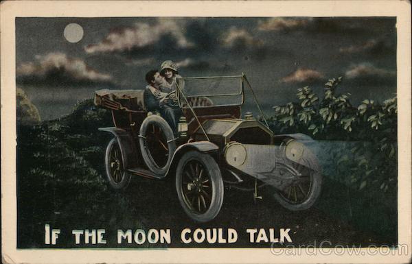 Couple Riding in Car at Night Couples