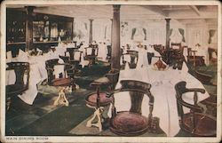 Main Dining Room Interiors Postcard Postcard Postcard