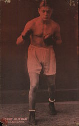 Boxer Harry Blitman Philadelphia Postcard