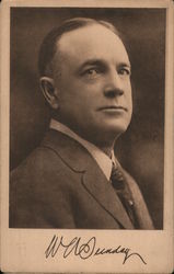 William A Sunday Postcard