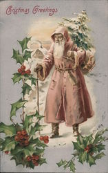 Christmas Greetings Postcard