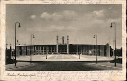 Berlin, Reichsportfeld Olympic Stadium Postcard