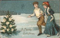 A Merry Christmas Postcard