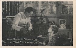 Movie Scene from MGM's "Little Mister Jim" with Butch Jennings & Chingwah Lee Actors Postcard Postcard Postcard