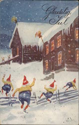 Gloedlig Yul Postcard
