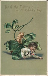 Top of the Morning on St Patrick's Day Postcard