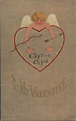 Captive Cupid Postcard