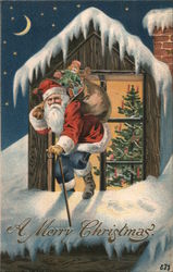 A Merry Christmas Postcard