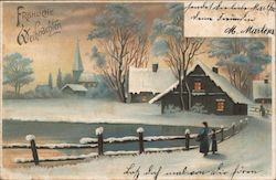 Frohliche Weihnachten Postcard