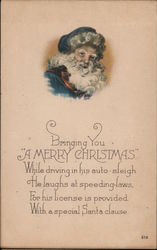 Bringing You "A MERRY CHRISTMAS" Postcard