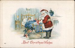 Best Christmas Wishes Postcard