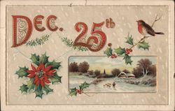 Dec. 25th. Christmas Postcard Postcard Postcard