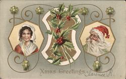 Xmas Greetings Postcard