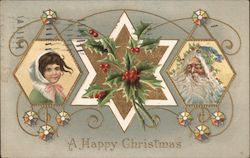 A Happy Christmas Postcard