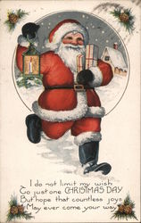 I do not limit my wish to just one Christmas Daybut hope that countless joys may ever come your way Postcard