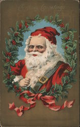 Christmas Greetings Postcard