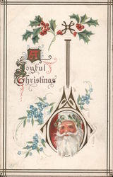 A Youthful Christmas Postcard