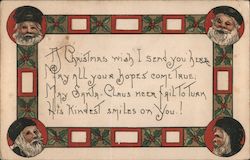 A Christmas Wish I Send You Here Postcard