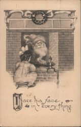 I See His Face in Everything Postcard