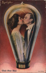 Lovelight - Their First Kiss Postcard