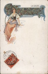 Art Nouveau - Chicoree Williot Postcard