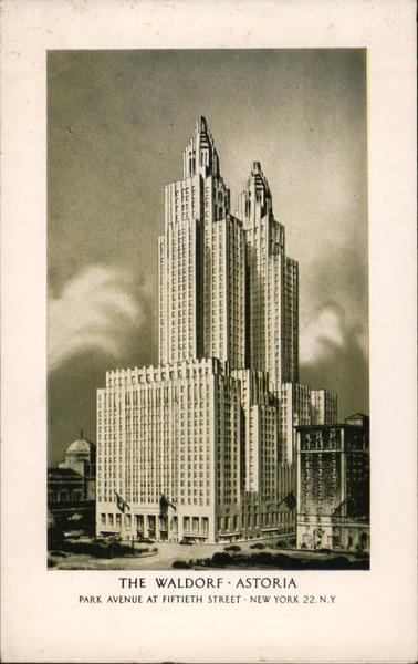 The Waldorf - Astoria New York