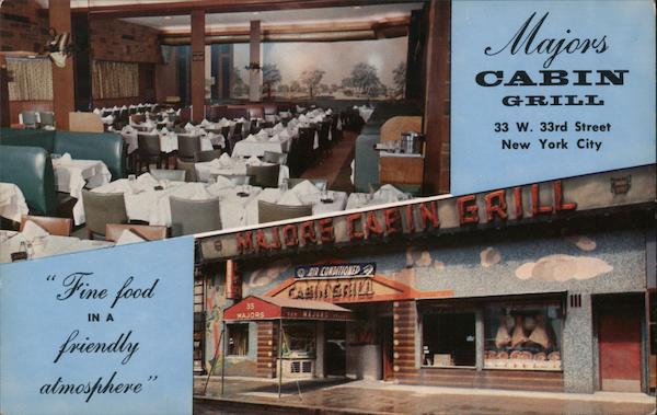 Major's Cabin Restaurant New York City