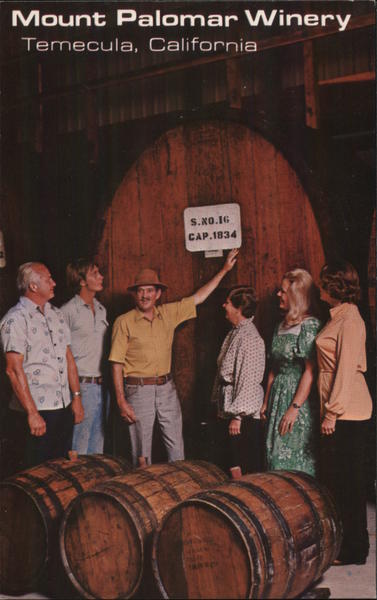 Mount Palomar Winery Temecula California