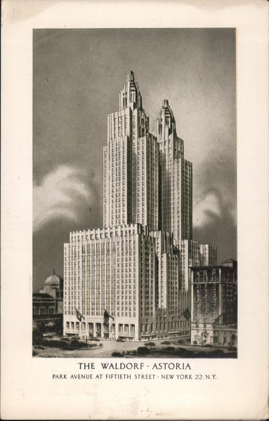 The Waldorf Astoria New York City