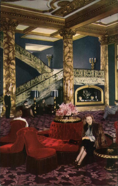 Grand Staircase, The Fairmont Hotel San Francisco California