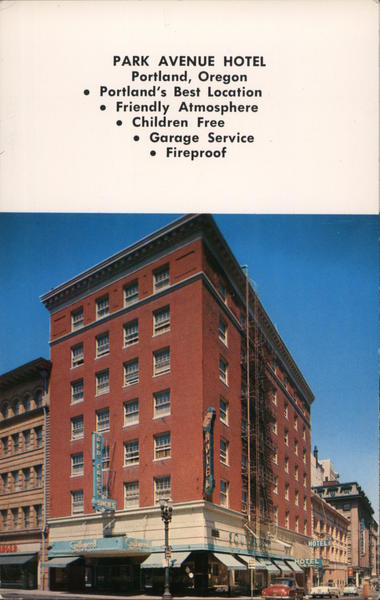 Park Avenue Hotel Portland Oregon
