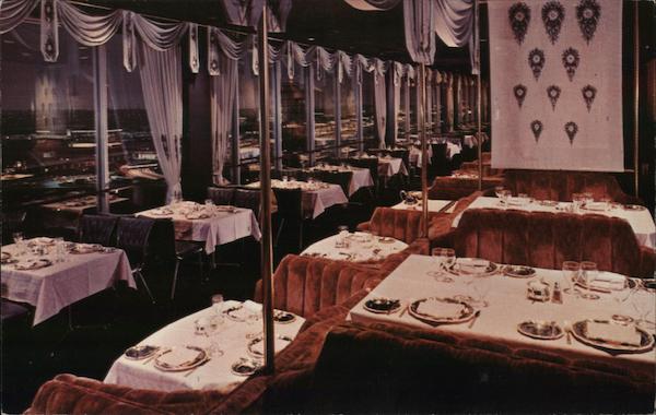 Penthouse Restaurant at International Hotel Los Angeles California