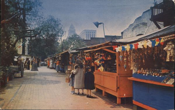 Olvera Street Los Angeles California