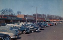 Shopping Center and Parking Lot - Hamden, Conn. Connecticut Postcard Postcard Postcard