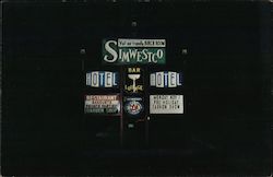 Simwestco Hotel-Motel Postcard