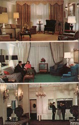 Interior Views of Hotel Salisbury Postcard