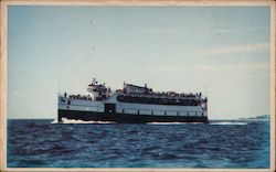 Block Island Ferry Ferries Postcard Postcard Postcard