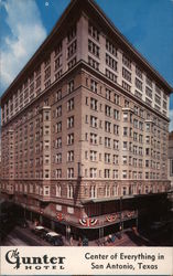 The Gunter Hotel - Center of Everything San Antonio, TX Postcard Postcard Postcard