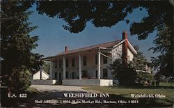Welshfield Inn Burton, OH Postcard Postcard 
