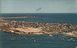 Looking Down on One of the Finest Recreational Areas in the Country, Hampton Beach Postcard