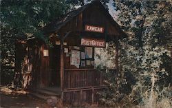 Kaweah Post Office Postcard