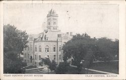 Clay County Court House Clay Center, KS Postcard Postcard Postcard