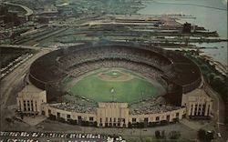 Cleveland Municipal Stadium Postcard