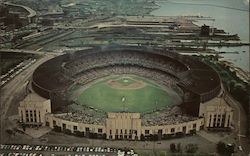 Cleveland Municipal Stadium Ohio Postcard Postcard Postcard