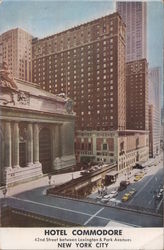 Hotel Commodore Postcard
