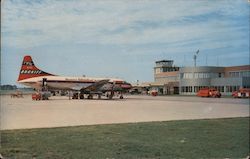 Municipal Airport Postcard