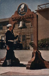 Ship's Bell Camp Parks, CA Postcard Postcard Postcard