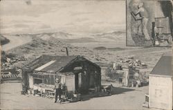 Lee's Copper Basin Camp and Burro Schmidt's Famous Tunnel Postcard