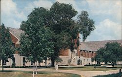 Tirey Memorial Union Building - Indiana State College Postcard