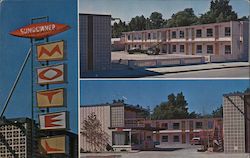 Sundowner Motel Postcard